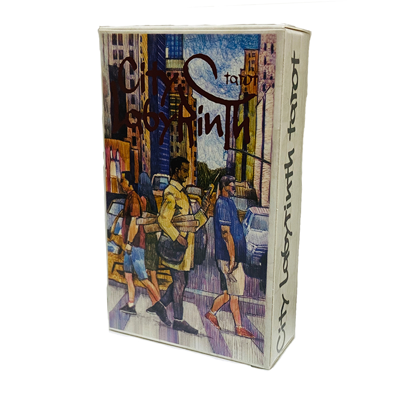 Tarot Deck With Guidebook - Cartas del Tarot City Labyrinth, 78