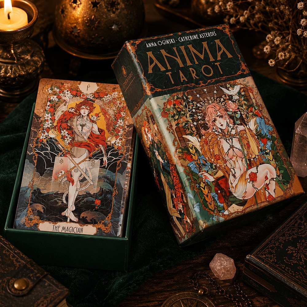 Tarot Deck With Guidebook - Cartas de Tarot Art Nouveau con