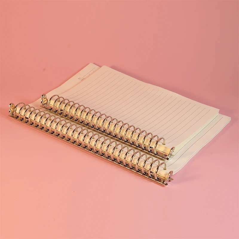 Stationery Books - Clips de anillas de acero inoxidable