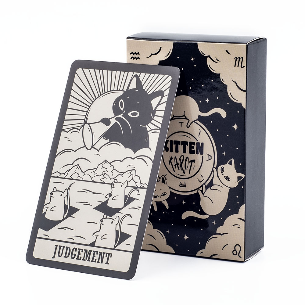 Baraja de Tarot de gatito, 78  - Tarot Deck With Guidebook reseña y precio