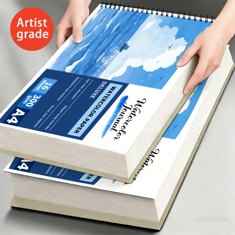 Bloc de Acuarela de 16 Hojas A - Stationery Books reseña y precio
