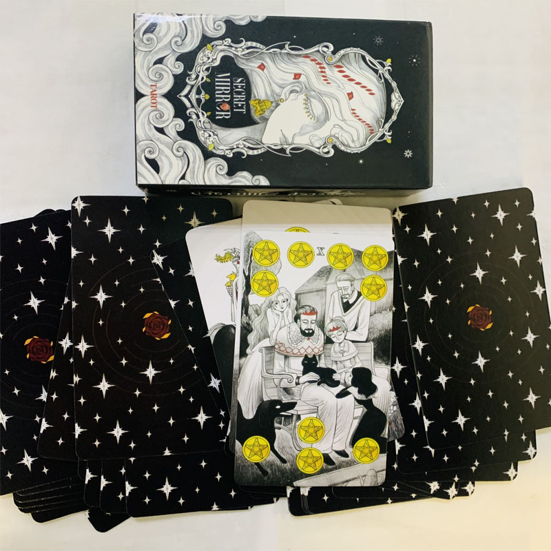 Cartas de Tarot con espejo sec - Tarot Deck With Guidebook reseña y precio
