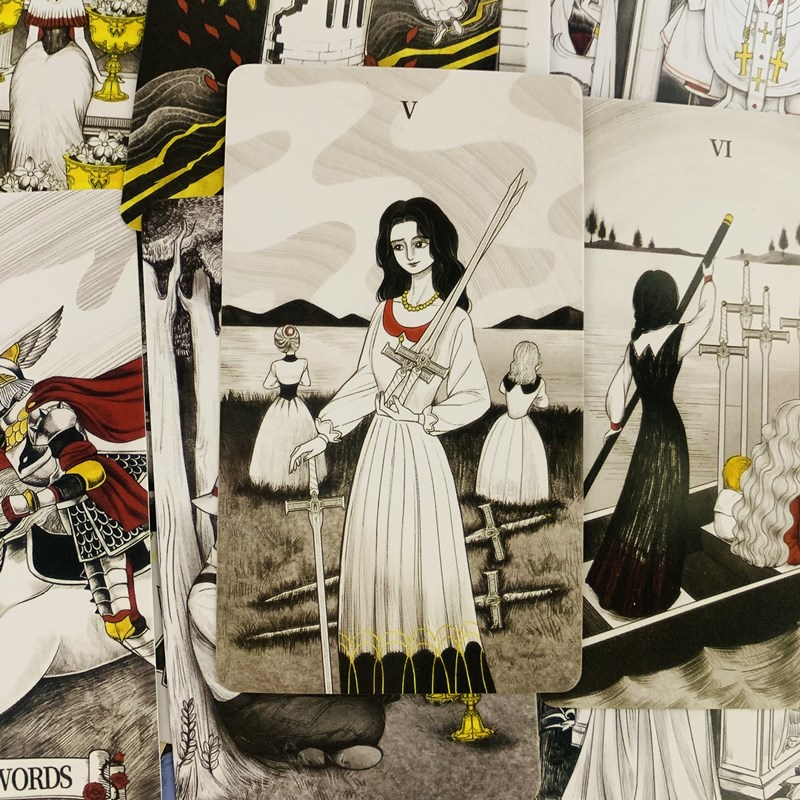 Cartas de Tarot con espejo sec - Tarot Deck With Guidebook reseña y precio