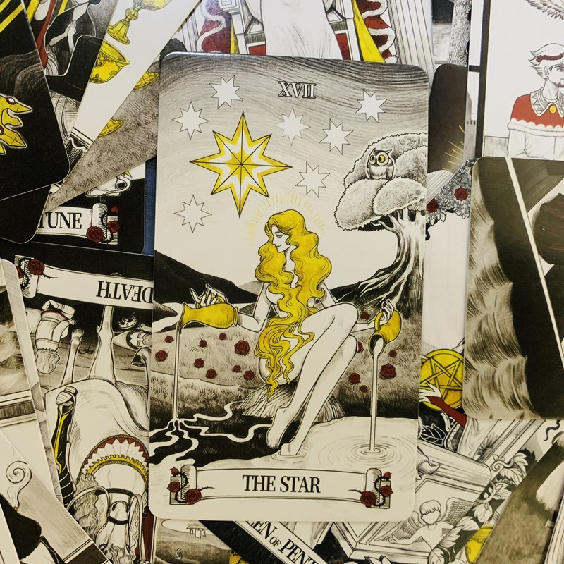 Cartas de Tarot con espejo sec - Tarot Deck With Guidebook reseña y precio