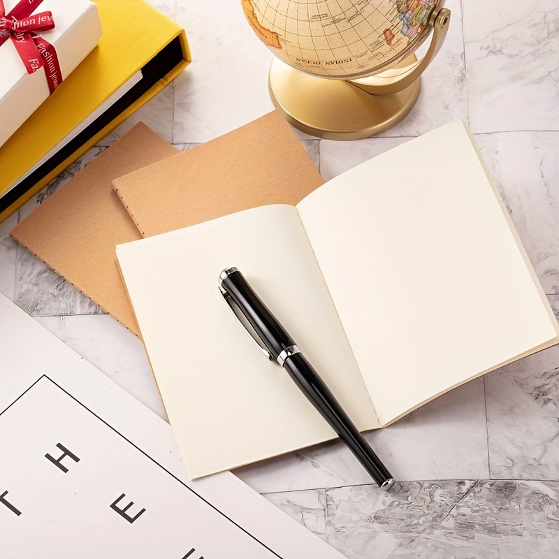 Cuaderno de bolsillo en blanco - Vintage Leather Journal Notebook reseña y precio