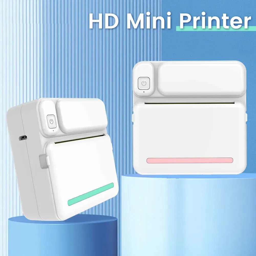 MINI impresora térmica portáti - Mini Pocket Thermal Printer Paper Roll reseña y precio