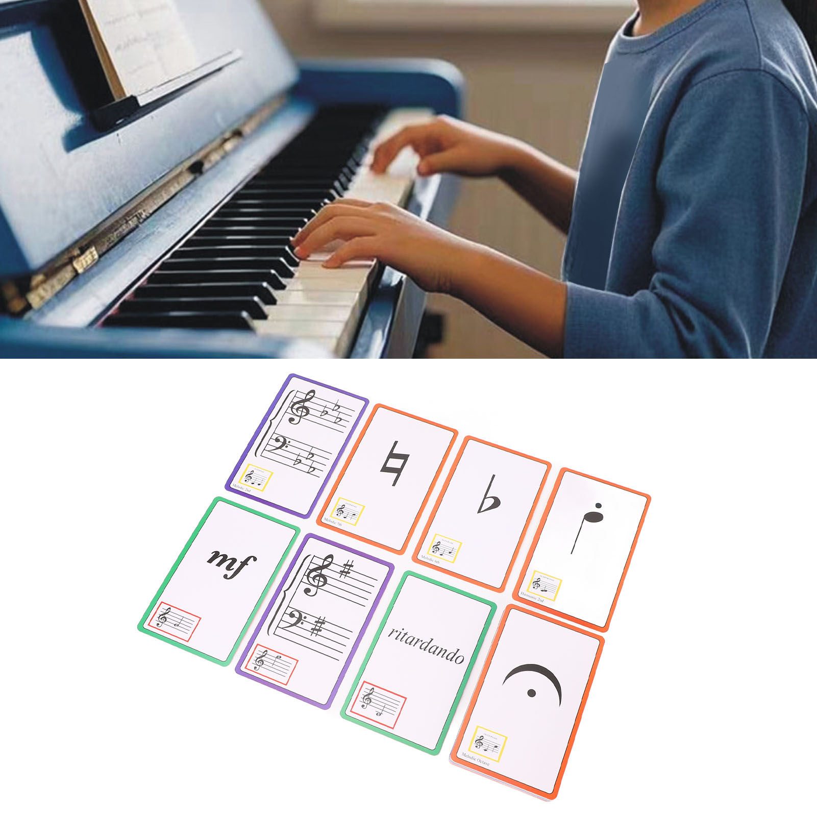 Tarjetas Flash de música, tarj - Blank Sheet Music Notebook reseña y precio
