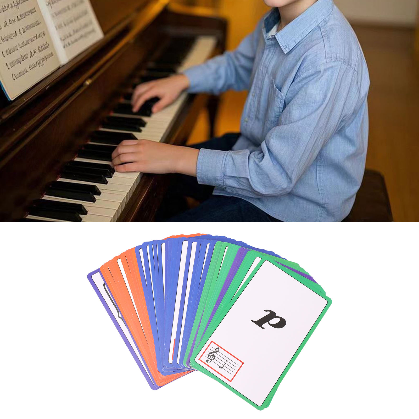 Tarjetas Flash de música, tarj - Blank Sheet Music Notebook reseña y precio