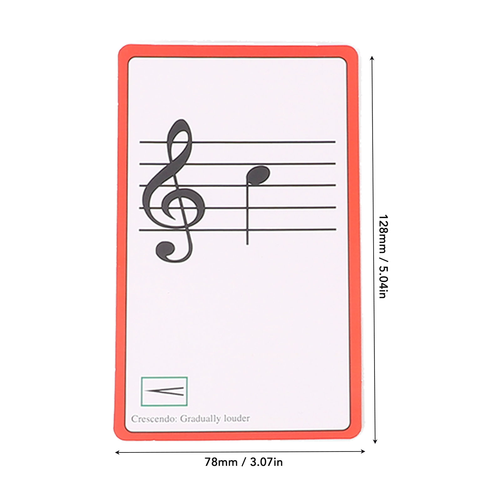 Tarjetas Flash de música, tarj - Blank Sheet Music Notebook reseña y precio