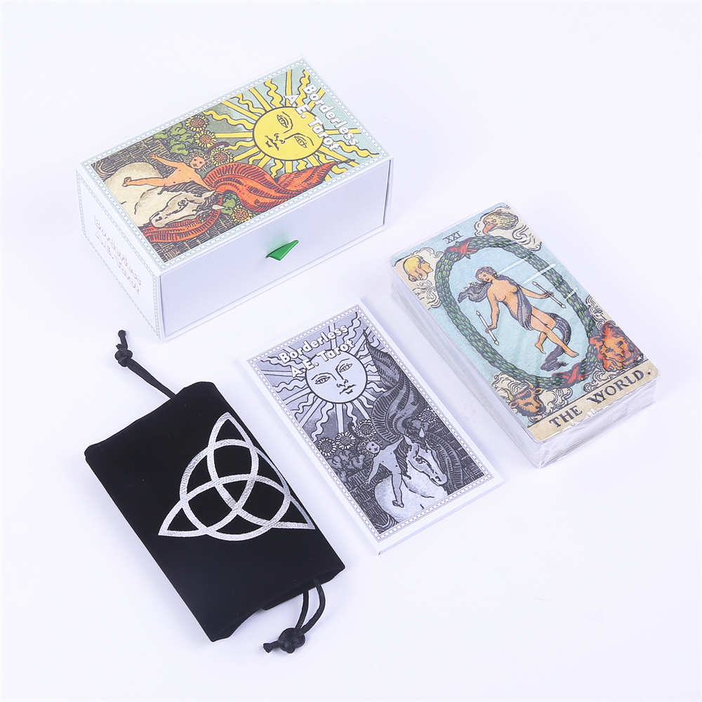 12*7cm sin bordes A.E. Baraja  - Tarot Deck With Guidebook reseña y precio
