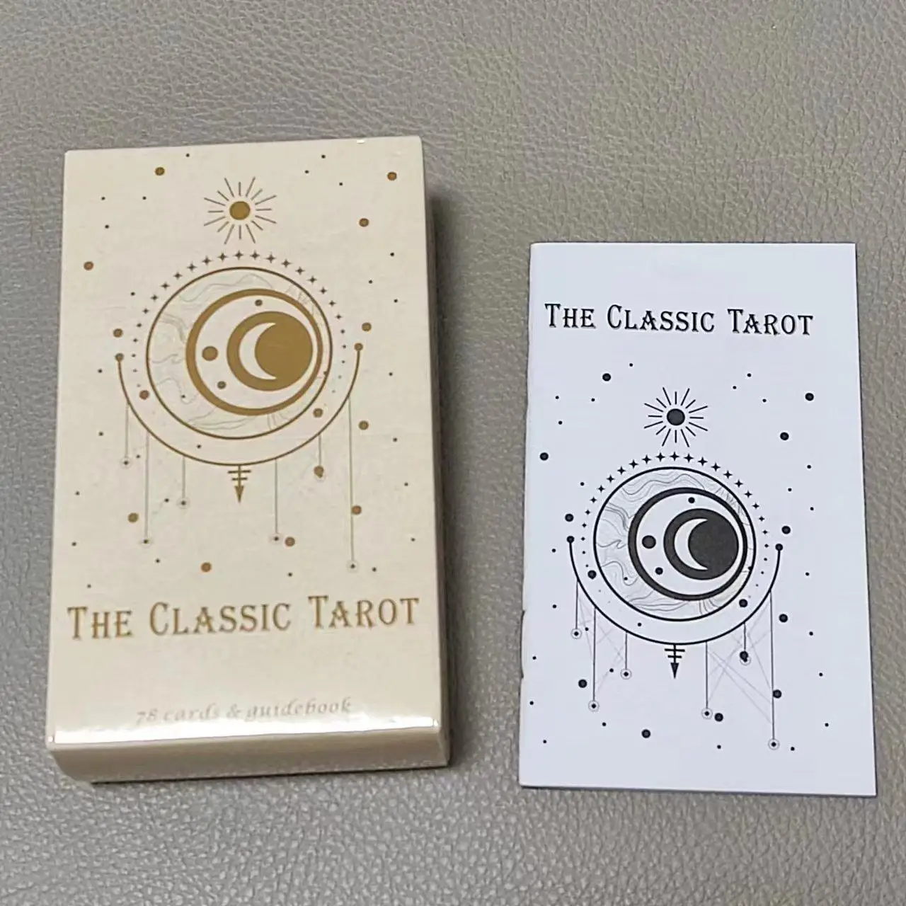 El Tarot clásico de 10,3x6cm,  - Tarot Deck With Guidebook reseña y precio