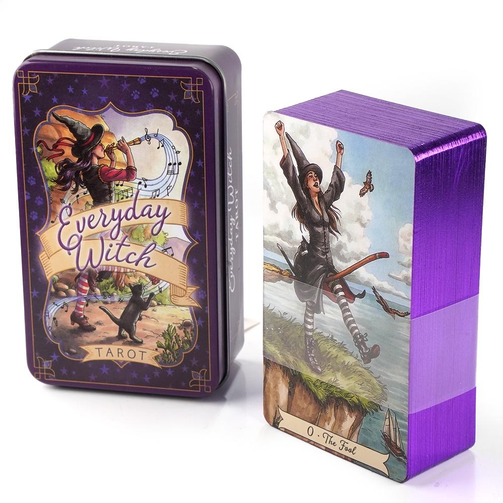 Tarot de bruja diario de 10,3x - Tarot Deck With Guidebook reseña y precio