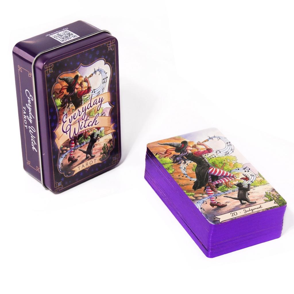 Tarot de bruja diario de 10,3x - Tarot Deck With Guidebook reseña y precio