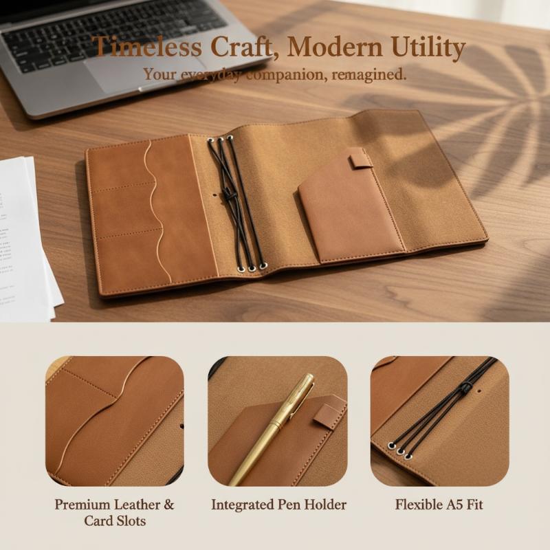 Cuaderno Compacto Vintage de C - Vintage Leather Journal Notebook reseña y precio