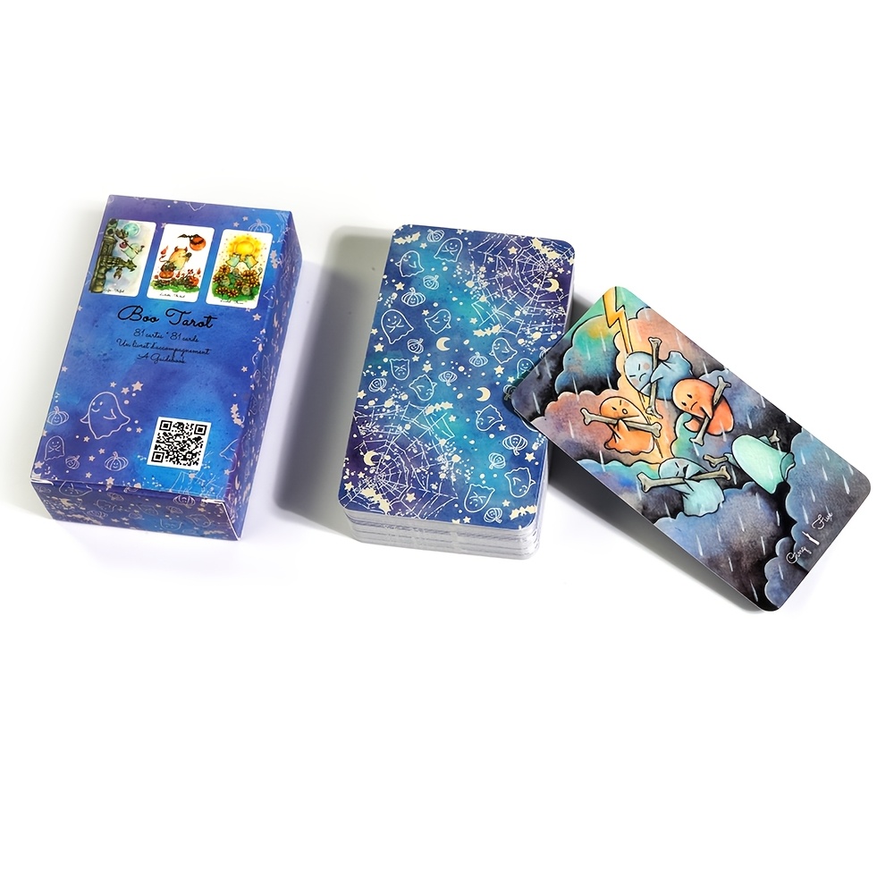 Boo Tarot Deck Fantasmas Tarje - Tarot Deck With Guidebook reseña y precio