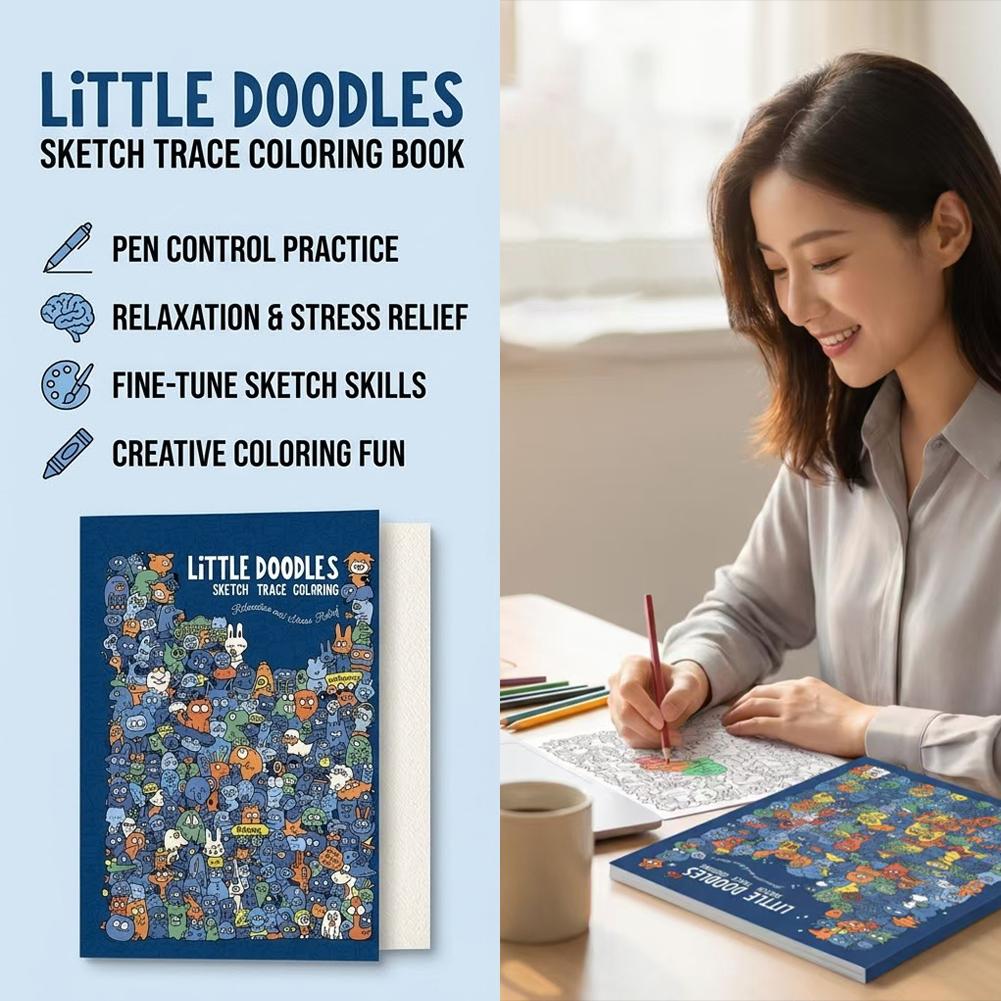 Libro de colorear con dibujos  - Adult Coloring Book Stress Relief reseña y precio