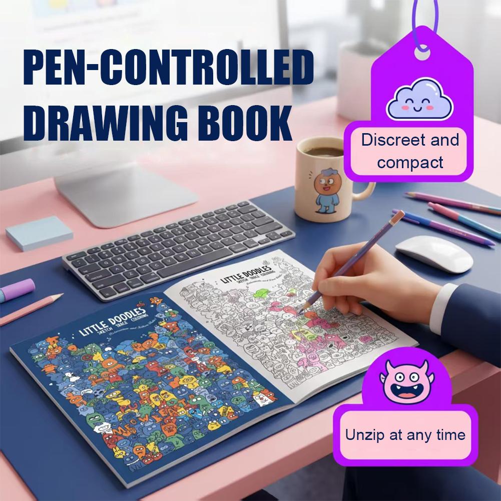 Libro de colorear con dibujos  - Adult Coloring Book Stress Relief reseña y precio