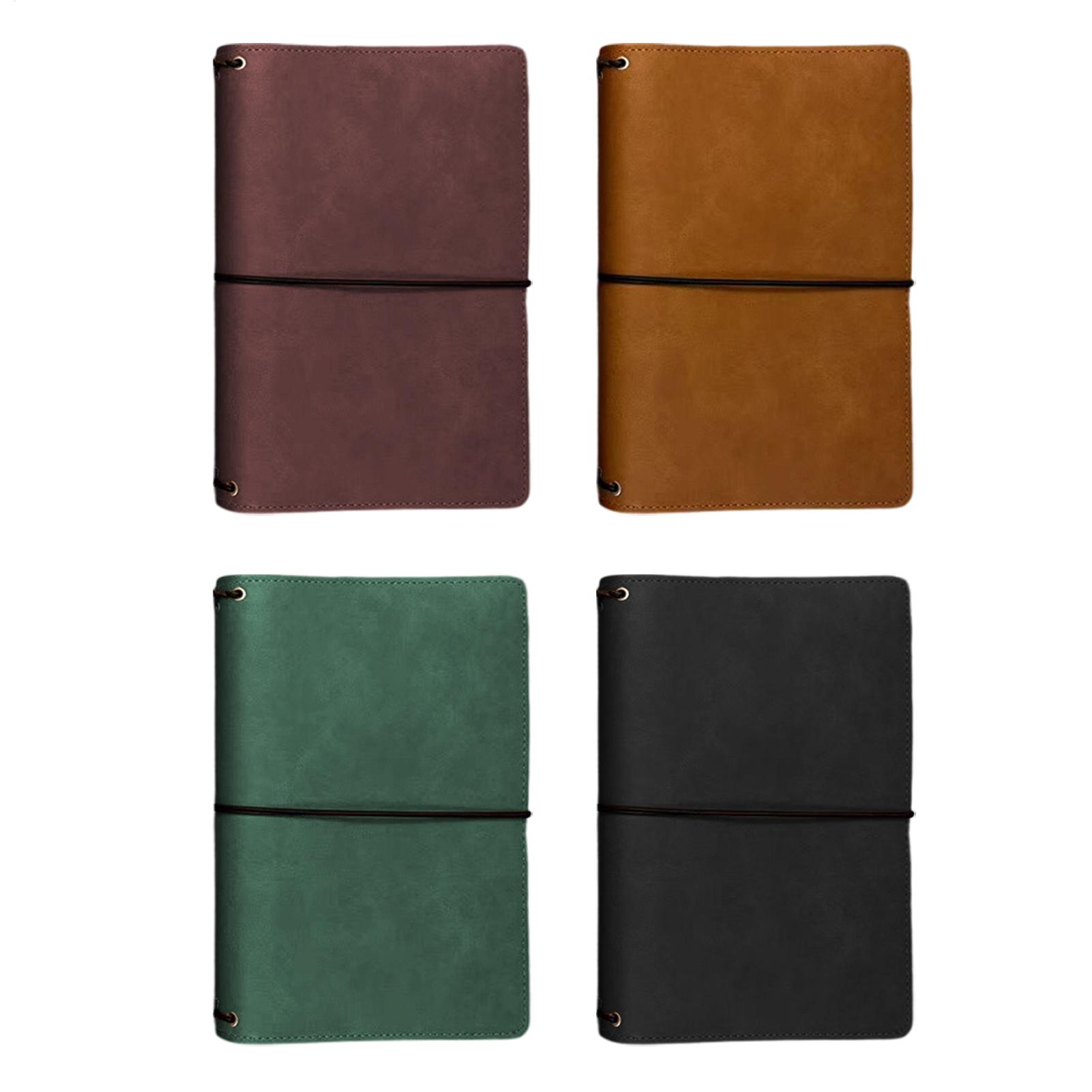 Funda para diario A5, de cuero - Vintage Leather Journal Notebook reseña y precio