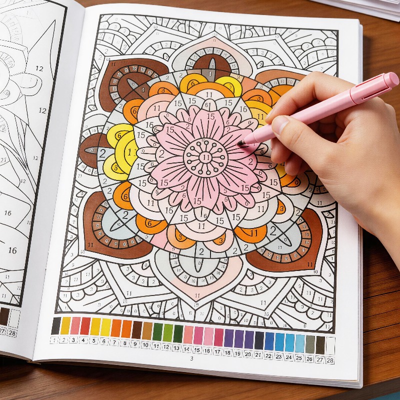 Libro de Colorear para Adultos - Adult Coloring Book Stress Relief reseña y precio