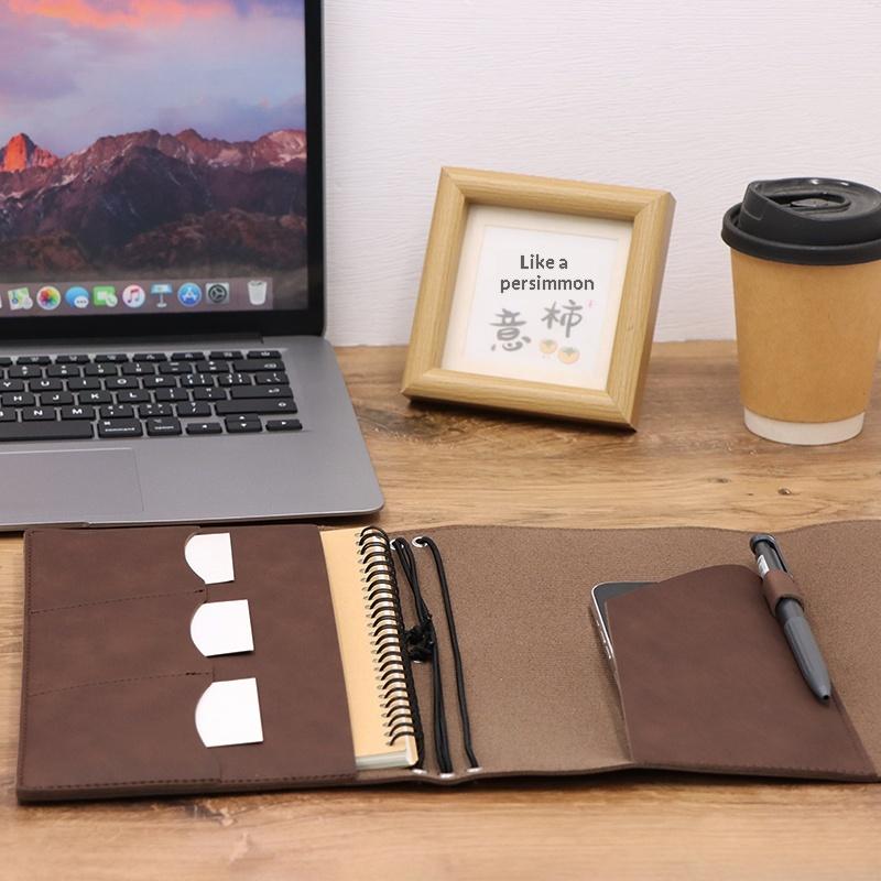 (Ce14) Organizador de cuaderno - Vintage Leather Journal Notebook reseña y precio